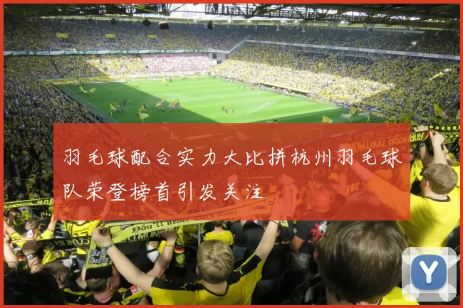 羽毛球配合实力大比拼杭州羽毛球队荣登榜首引发关注
