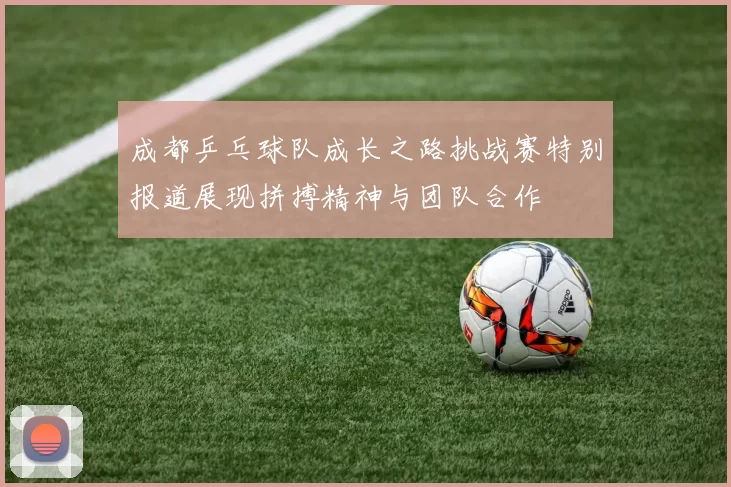 成都乒乓球队成长之路挑战赛特别报道展现拼搏精神与团队合作